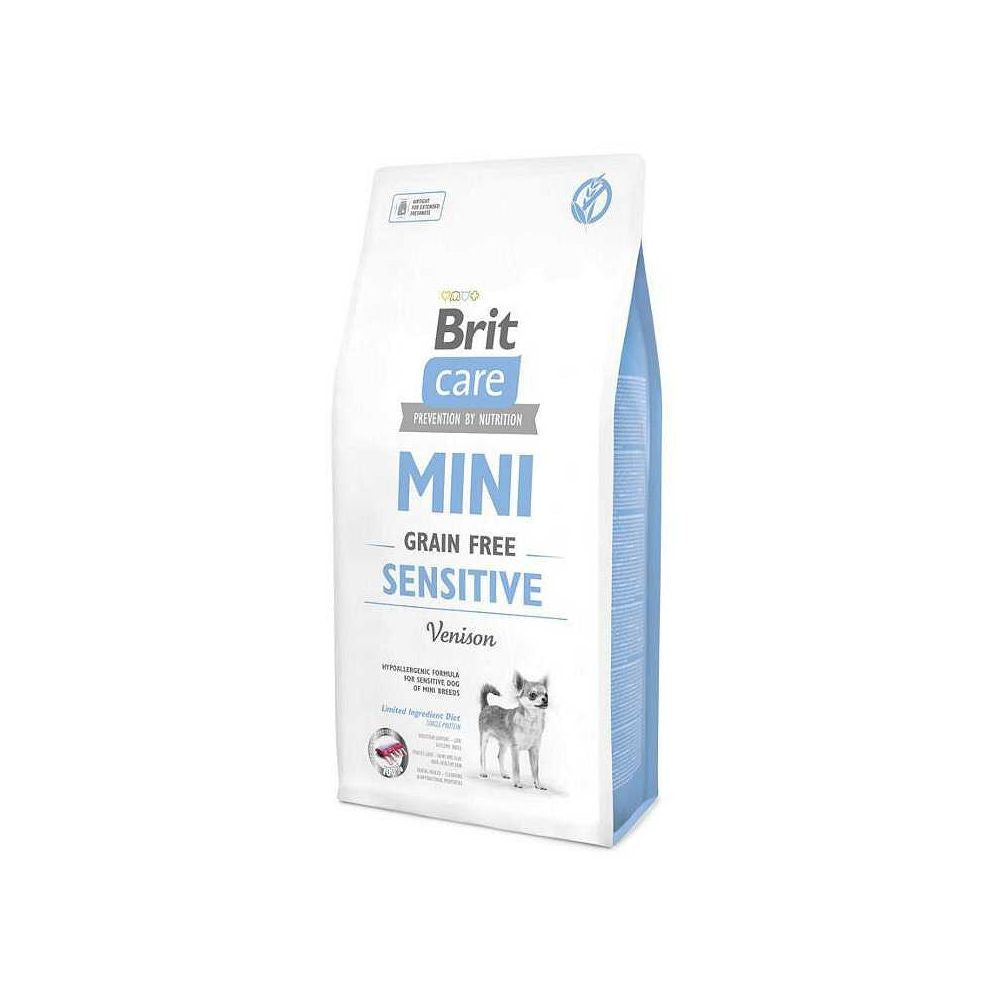 Brit Care Mini Grain-Free Bezzbożowa Sensitive Dziczyzna Karma Dla Psów Małych Ras 2 kg