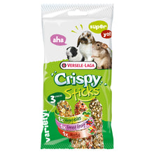 Versele Laga Cripsy Sticks Herbivores Triple Veriety Pack Kolby Dla Królików, Kawi Domowych, Szynszyli i Koszatniczek 3 Smaki