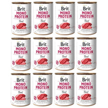 PAKIET FBA BRIT MONO PROTEIN BEEF 12 x 400G