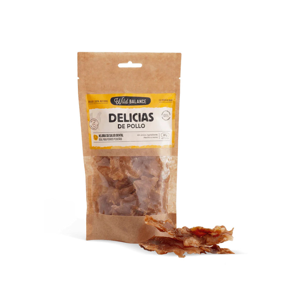 Wild Balance Przysmak Kawałki z Kurczaka Dla Psa i Kota 85 g