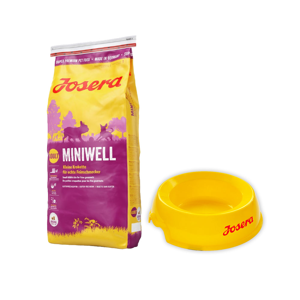 Josera Miniwell Małe Rasy 15 kg + Miska GRATIS!