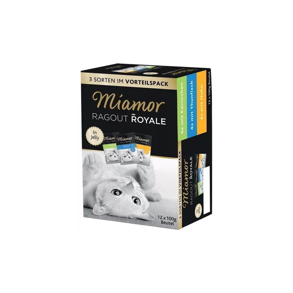 Miamor Ragout Royale in Jelly Mix smaków 12x100g w galaretce