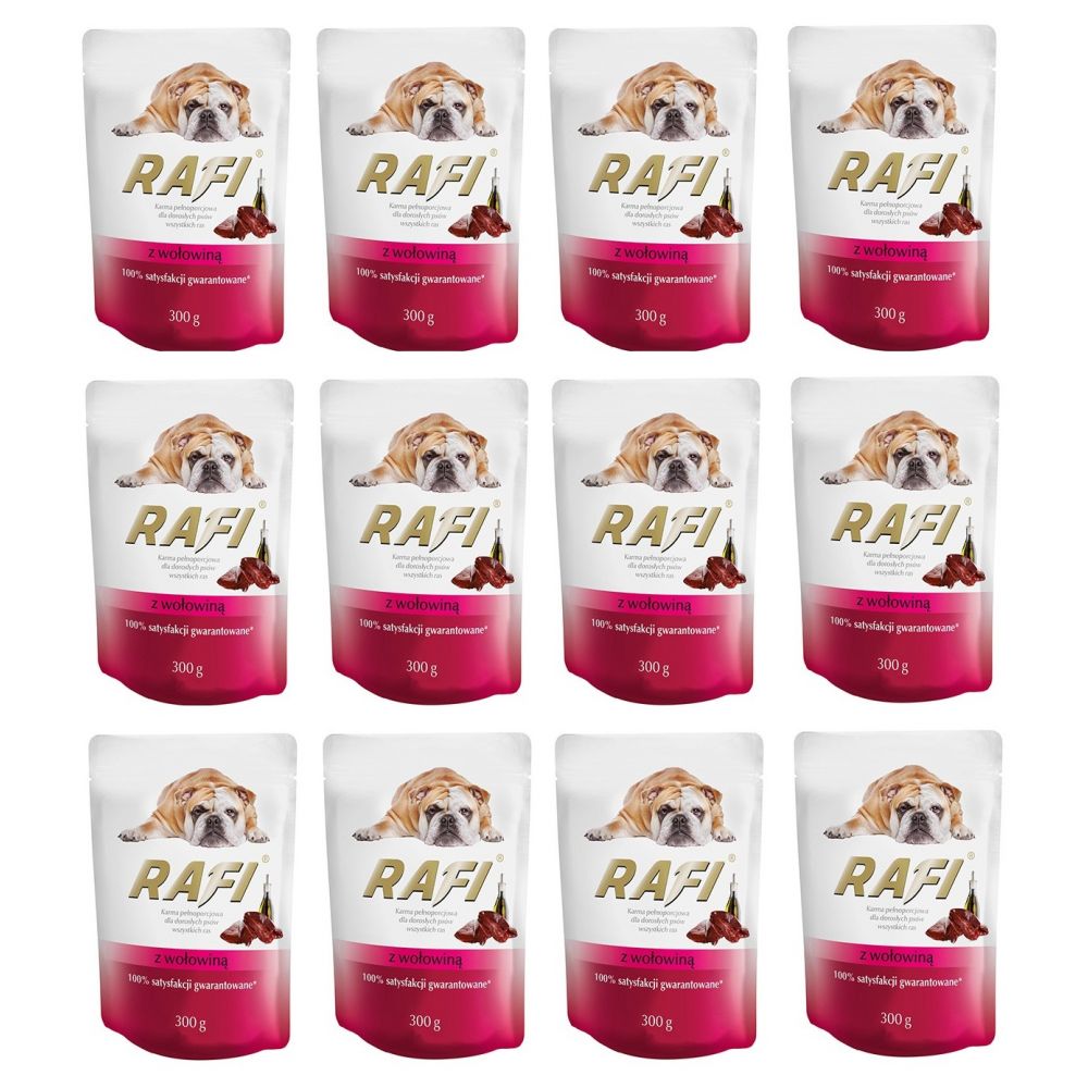 Pakiet Dolina Noteci Rafi z Wołowiną 12 x 300 g
