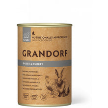 Grandorf Rabbit & Turkey Mokra Karma Dla Psa Królik, Indyk 400 g