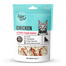 Jerky Time Kanapka z Kurczakiem i Dorszem Przysmak Dla Kota 80 g