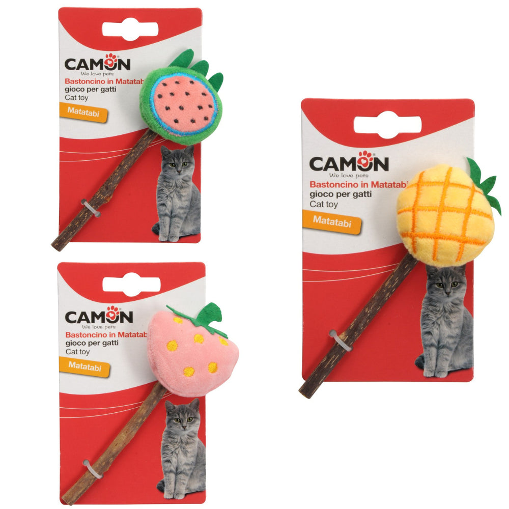 Camon Cat Toy Kij Matatabi z Owocami 1 sztuka