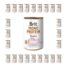 Pakiet Brit Mono Protein Rabbit Królik Mokra Karma Dla Psa 24 x 400 g