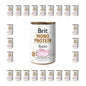 Pakiet Brit Mono Protein Rabbit Królik Mokra Karma Dla Psa 24 x 400 g