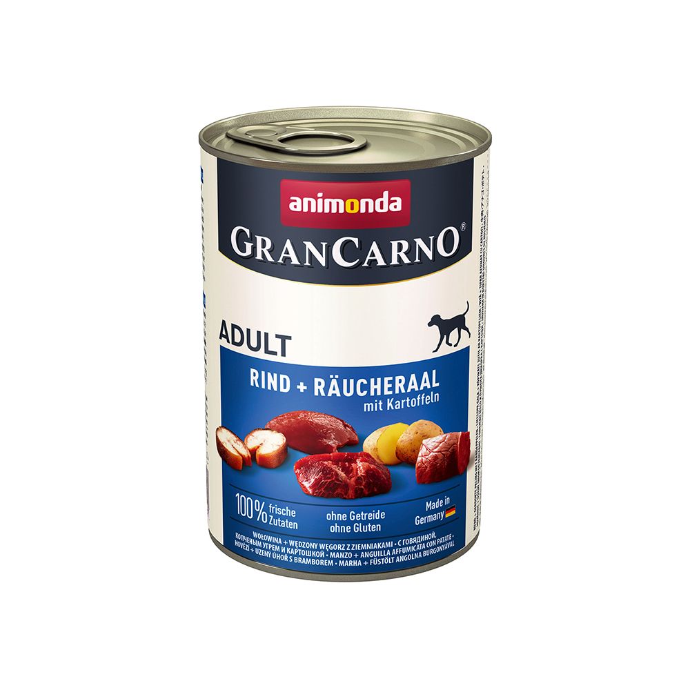 Animonda GranCarno Wołowina, Węgorz, Ziemniaki 400 g