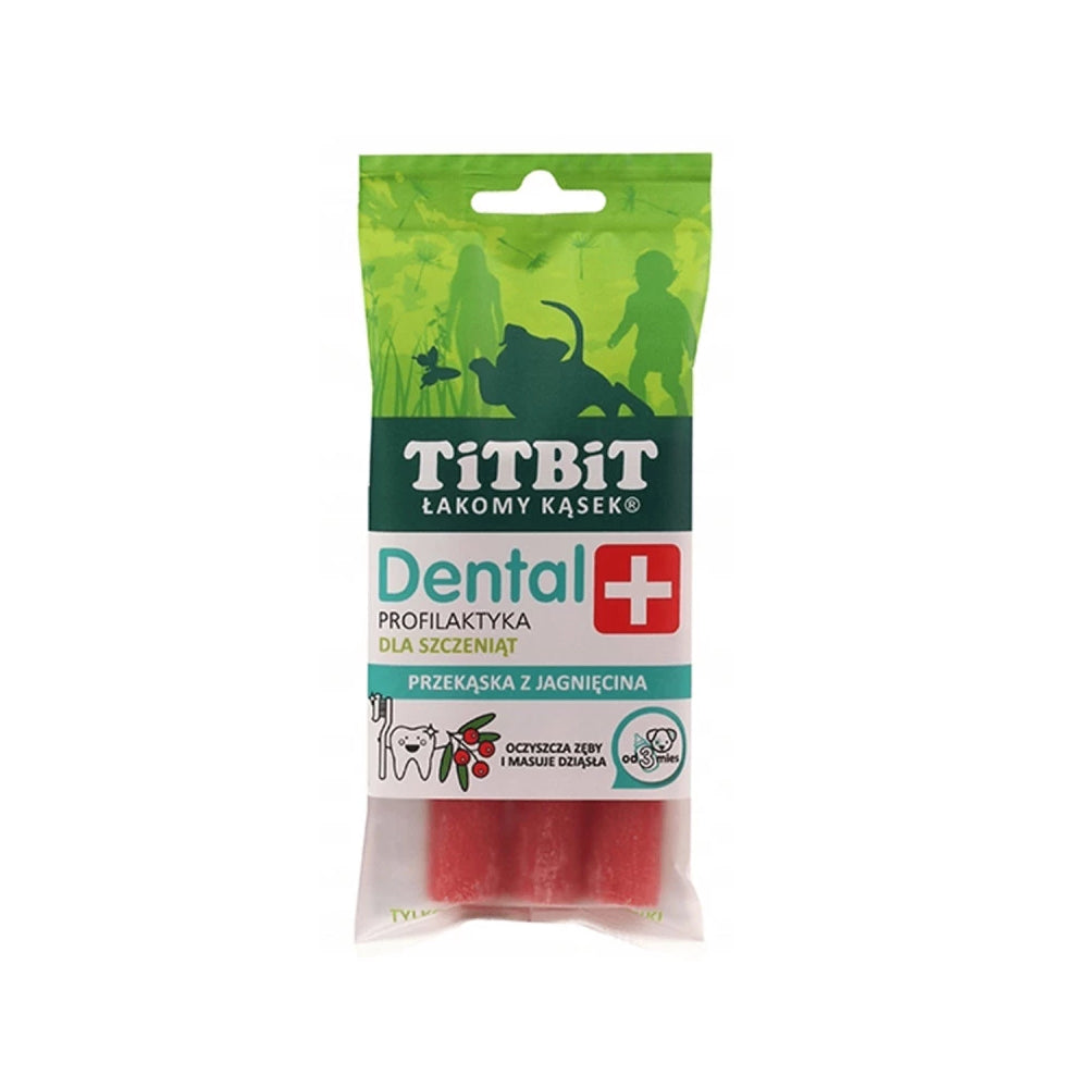 Titbit Dental+ Miękki Przysmak Dla Szczeniąt z Jagnięciną 50 g