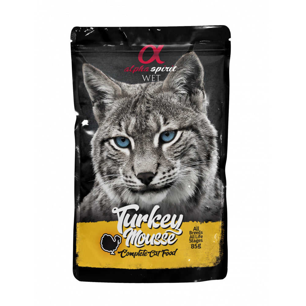 Alpha Spirit Mus z Indyka Dla Kota 85 g