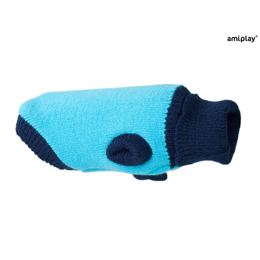 Amiplay Sweterek Dla Psa Oslo 19 cm Niebieski