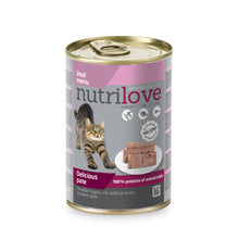 Nutrilove Pasztet Z Cielęciną Dla Kota 400 g