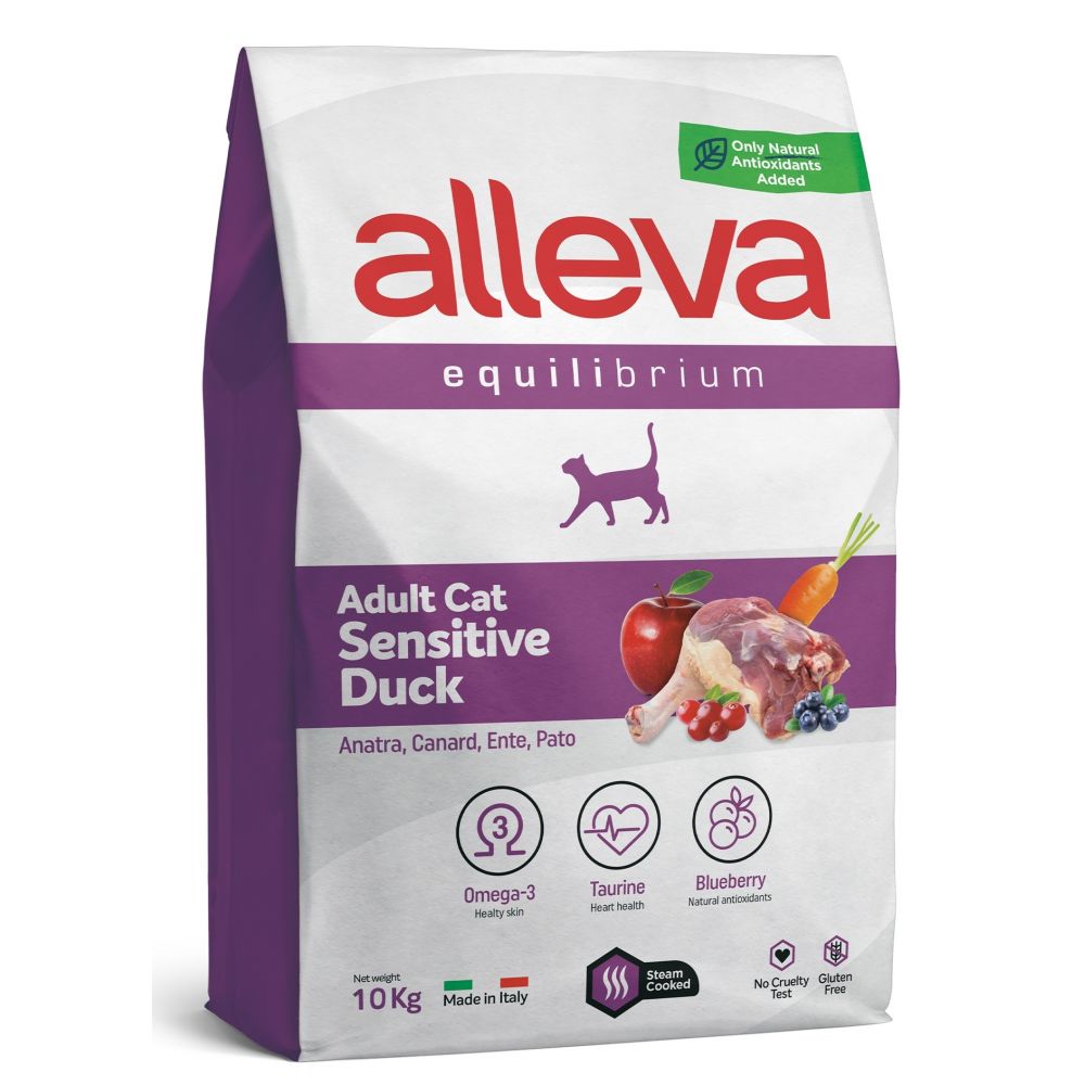 Alleva Equilibrium Sucha Karma Dla Wrażliwych Kotów Z Kaczką 10 kg