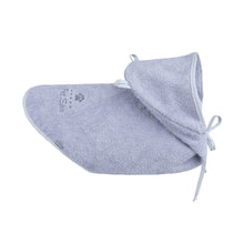 AmiPlay Pelerynka Kąpielowa Dla Psa Spa Szara 40 cm