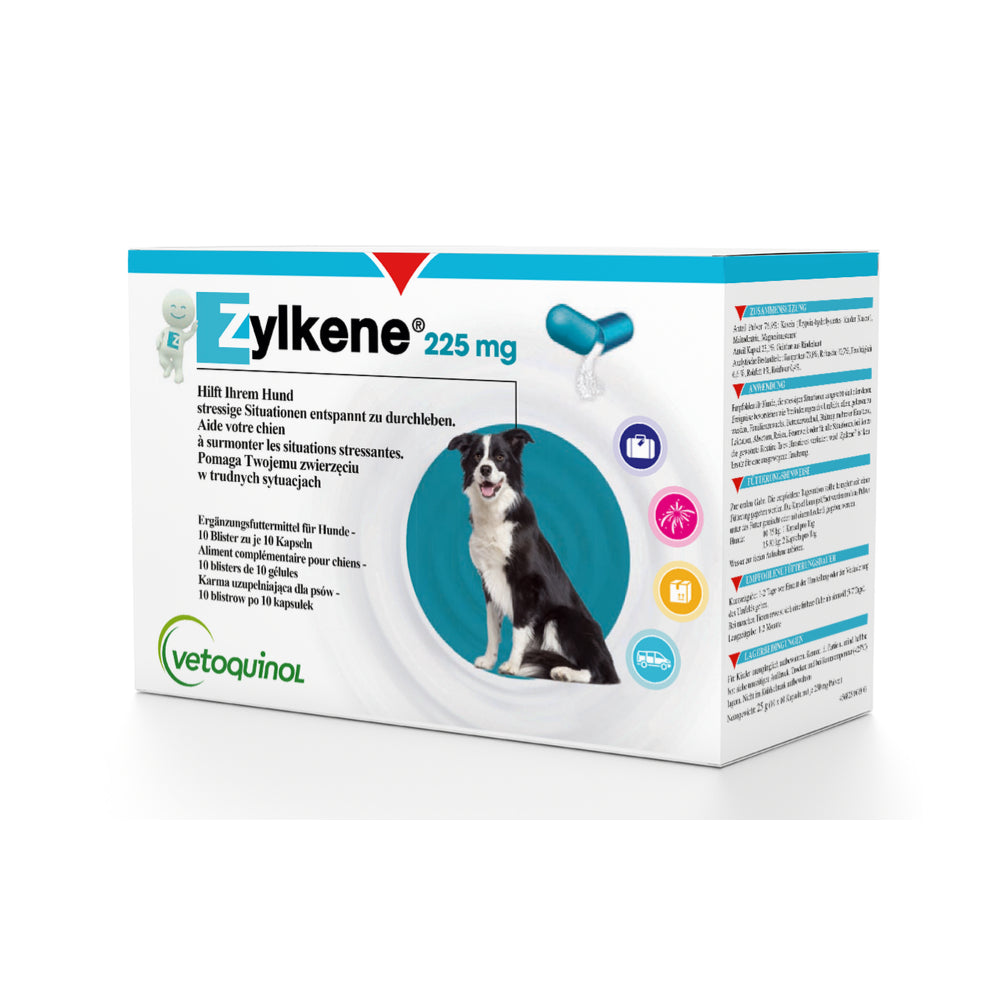 Vetoquinol Zylkene 225 mg Dla Psów Ras Średnich Na Uspokojenie 10 Tabletek