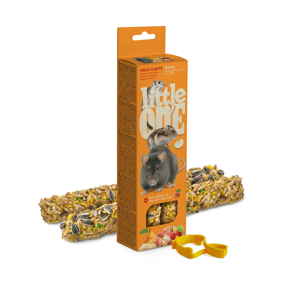 Little One Kolby Dla Gryzoni z Owocami i Orzechami 2 x 60 g