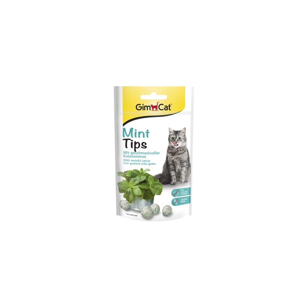 GIMCAT MintTips 40g pyszne przekąski z kocimiętką