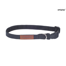 AmiPlay Obroża Regulowana Lincoln Czarna Rozmiar S