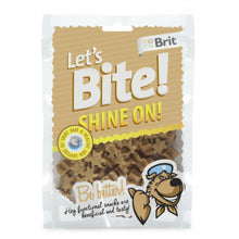 Brit Lets Bite Shine On Skóra Sierść  Przekąska Dla Psa 150 g