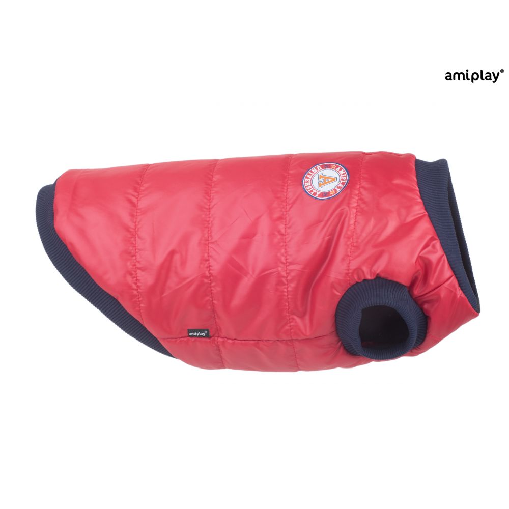 AmiPlay Kurtka Puchowa Bronx Czerwona 29 cm
