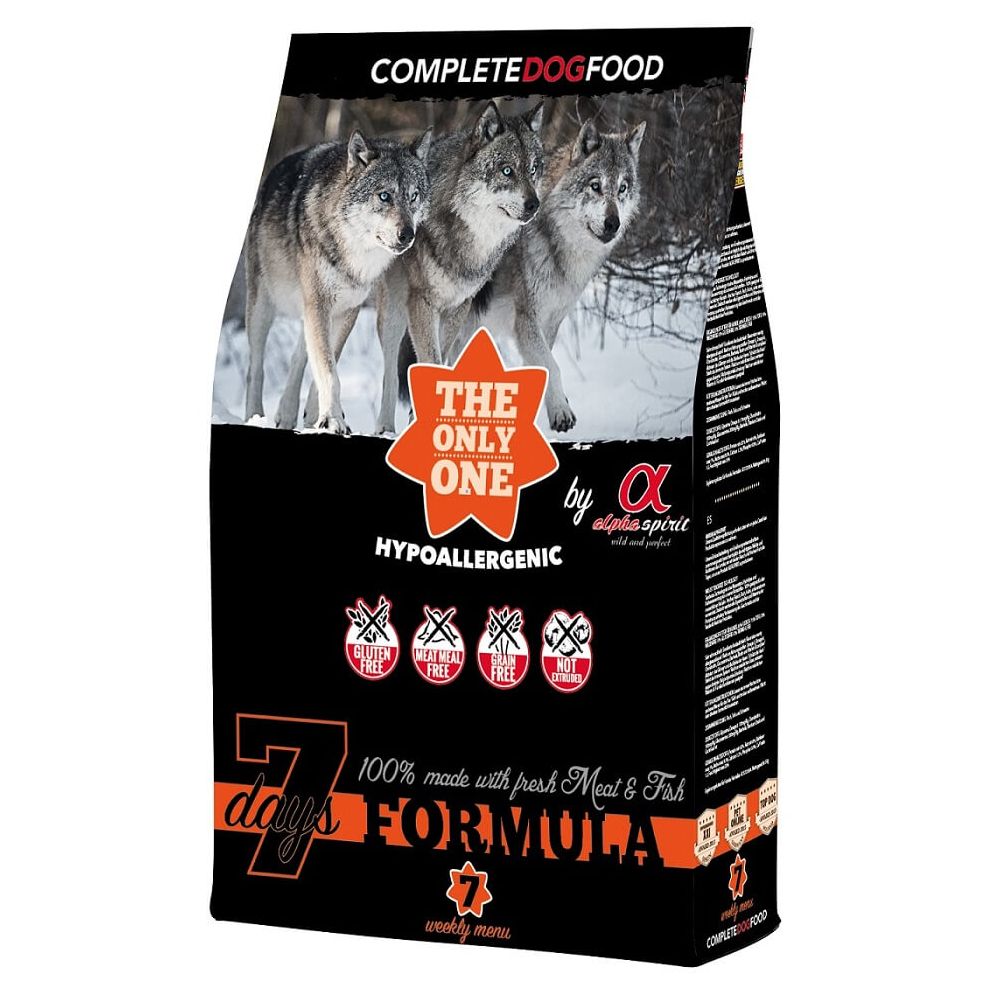 Alpha Spirit Pełnoporcjowa Karma Sucha 7 Days Formula 12 kg
