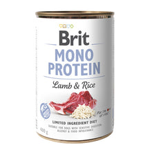 Brit Mono Protein Lamb & Rice Jagnięcina Ryż Mokra Karma Dla Psa  400 g