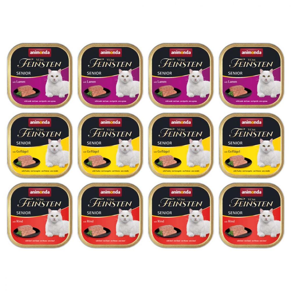 Pakiet Animonda Vom Feinsten Mix Smaków dla Seniora 12x100 G