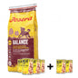 Pakiet Josera Balance Niskotłuszczowa Niskobiałkowa Senior 15 kg, 4 x Josera MeatLovers Kurczak z Marchewką + 2 x Josera MeatLovers Kurczak z Marchewką GRATIS!