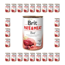 Pakiet Brit Pate & Meat Beef Wołowina Mokra Karma Dla Psa 24 x 400 g