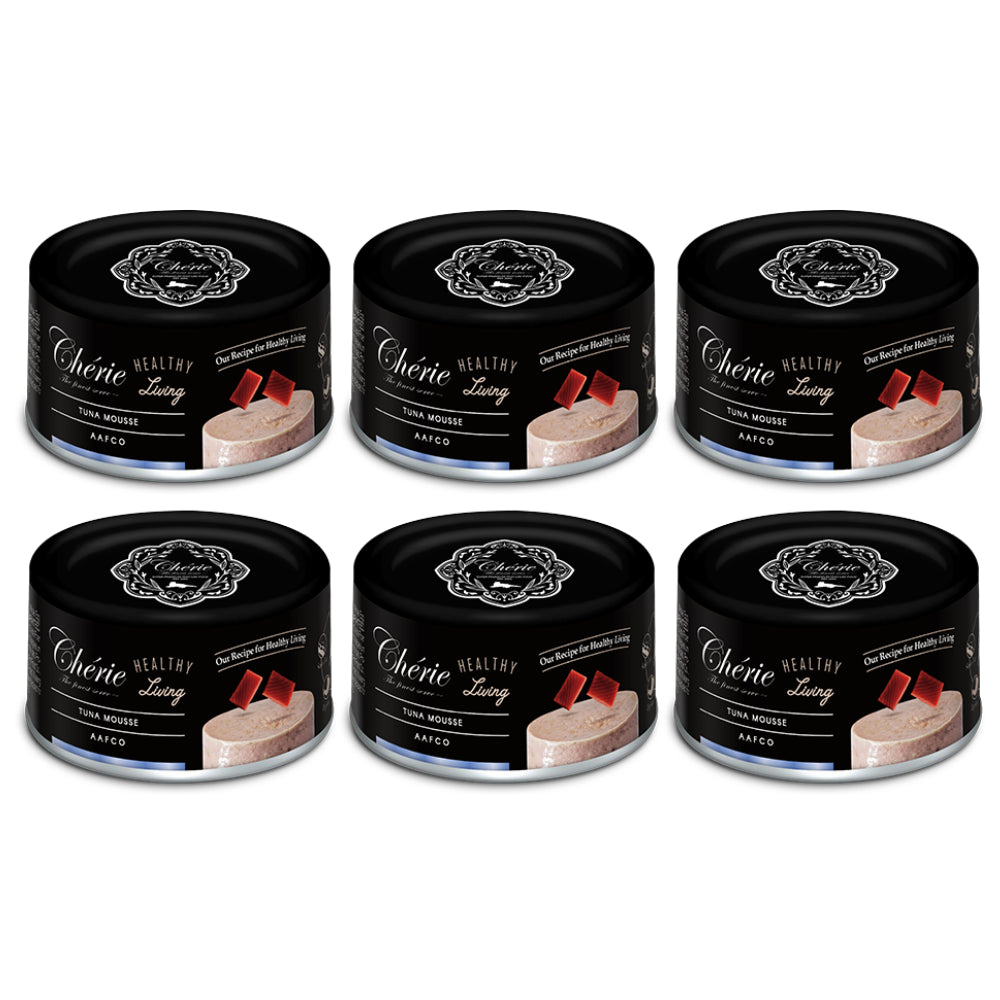 Pakiet Pettric Cherie Mus z Tuńczyka Dla Kotów w Każdym Wieku 6 x 80 g