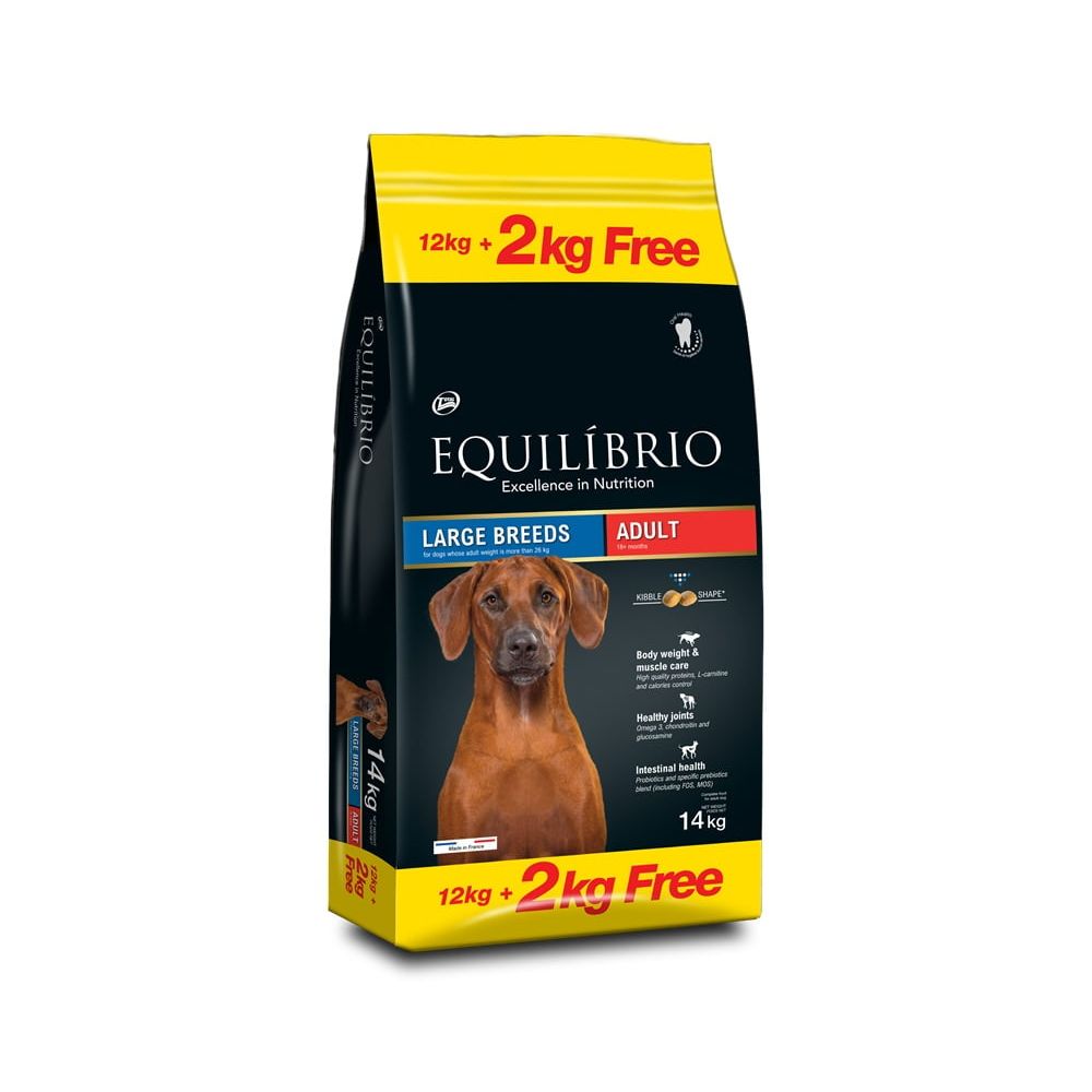 Equilibrio Large Breed Adult 12+2 kg