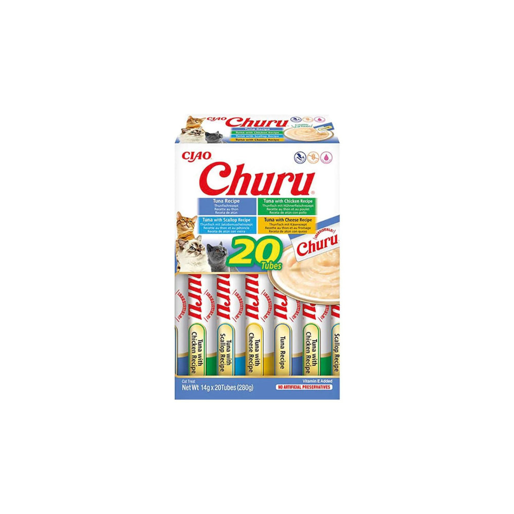 INABA CAT Churu miks z tuńczykiem 20x14g (280g)