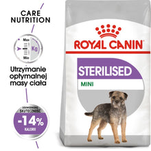 ROYAL CANIN CCN Mini Sterilised  Karma Sucha Dla Psów Dorosłych Ras Małych Sterylizowanych 1 kg