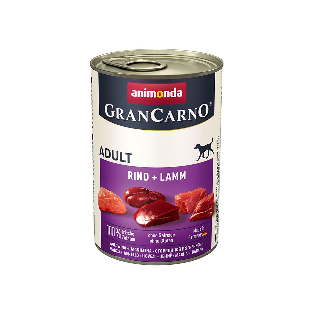 Animonda GranCarno Wołowina z Jagnięciną 400 g