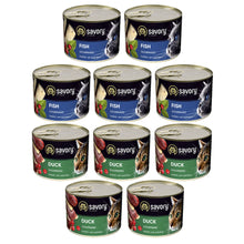 Pakiet Savory Cat Adult Karma Mokra Dla Dorosłych Kotów Mix Smaków 10 x 200 g