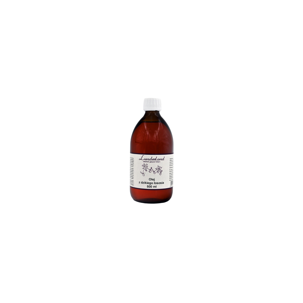 Lunderland olej z dzikiego łososia z Alaski 500ml