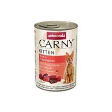 Animonda Carny Wołowina z Sercami Indyczymi Kitten 400 g