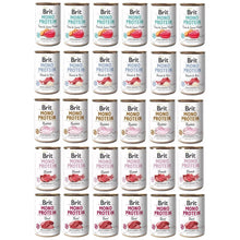 Pakiet Brit Mono Protein Mix Smaków 30 x 400 g