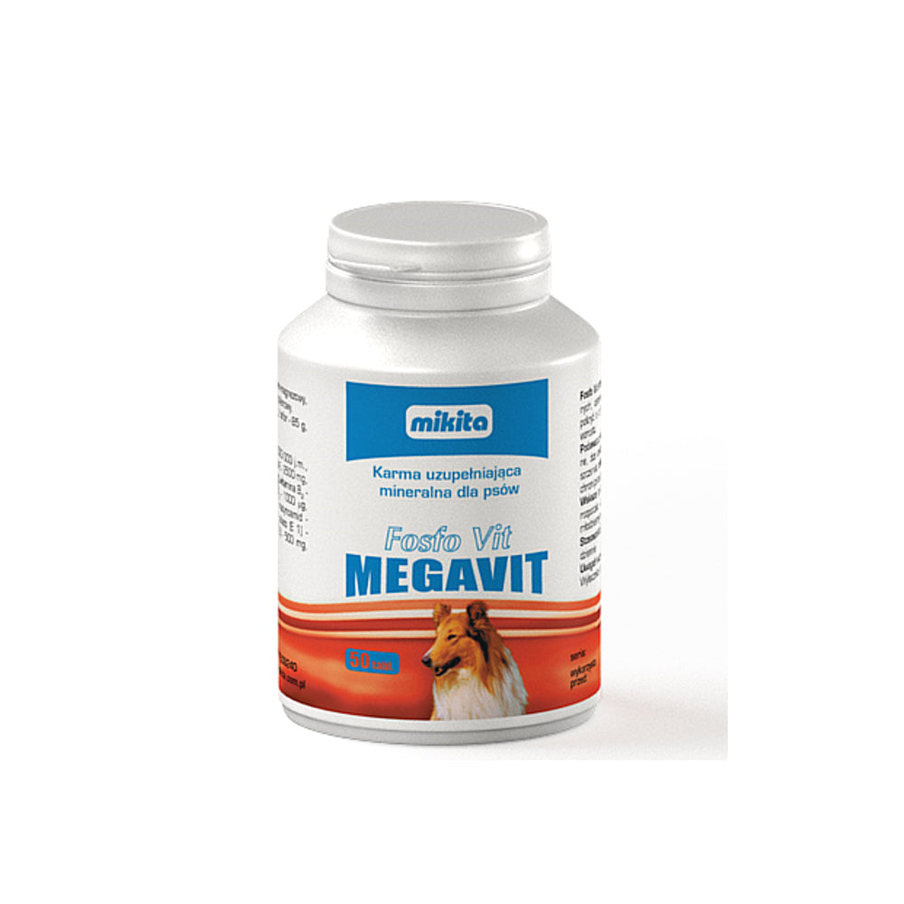 Mikita Fosfo - Vit Megavit Dla Psa 50 Tabletek
