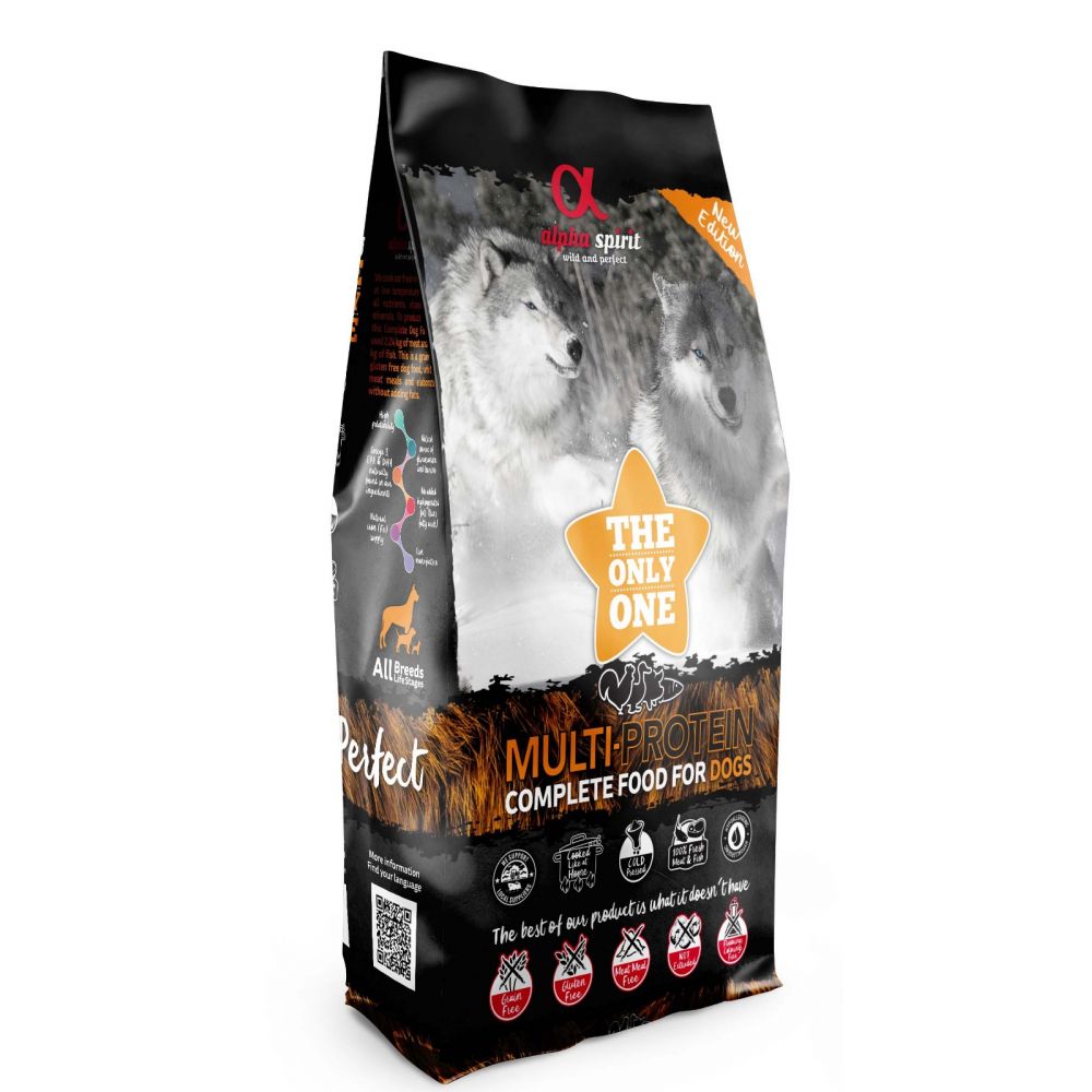 Alpha Spirit Multiproteinowa Pełnoporcjowa Sucha Karma Dla Psów 12 kg