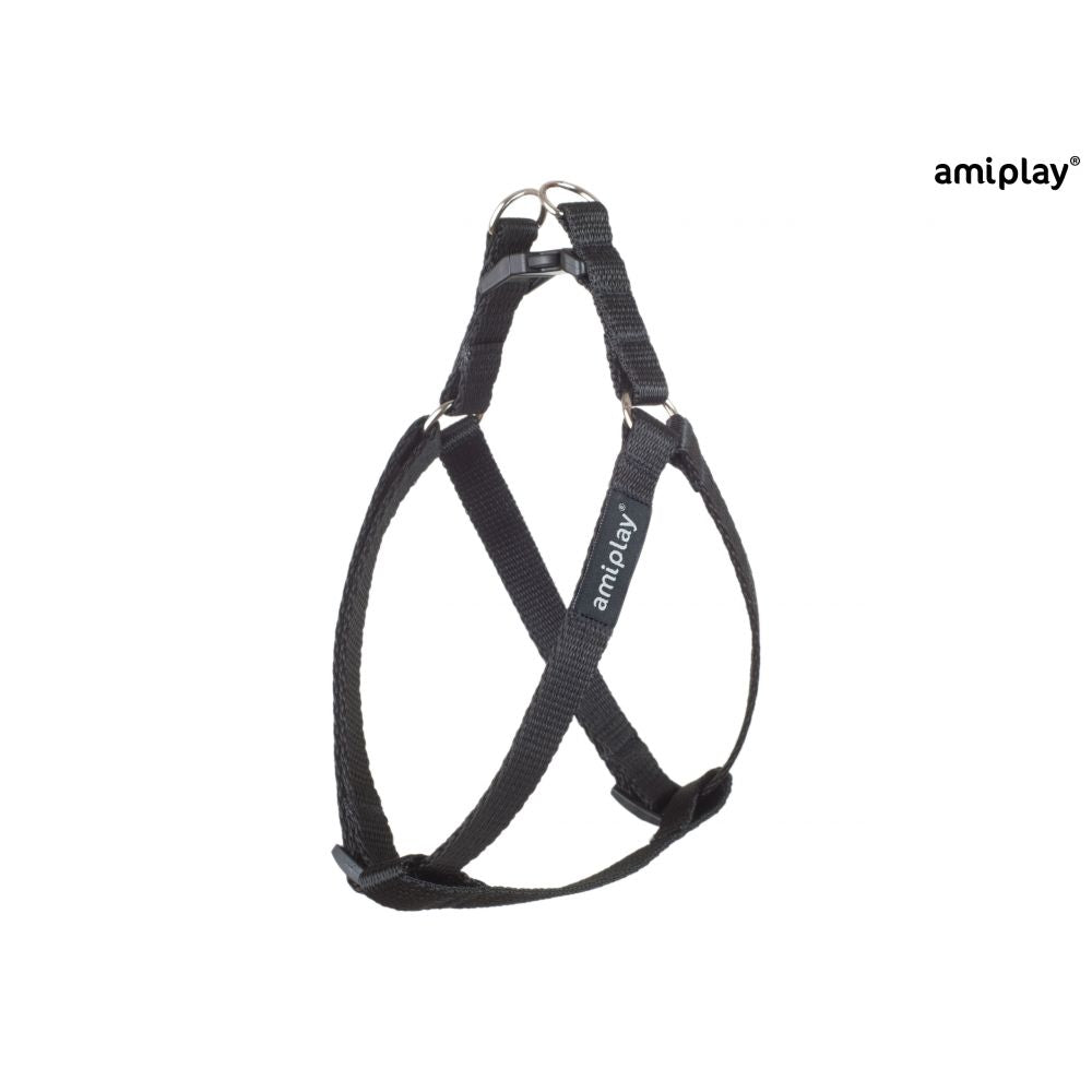 Amiplay Szelki Regulowane Basic Czarne Rozmiar XL