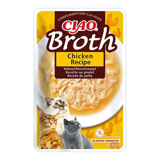 INABA CAT CIAO BROTH CHICKEN 40G EU825