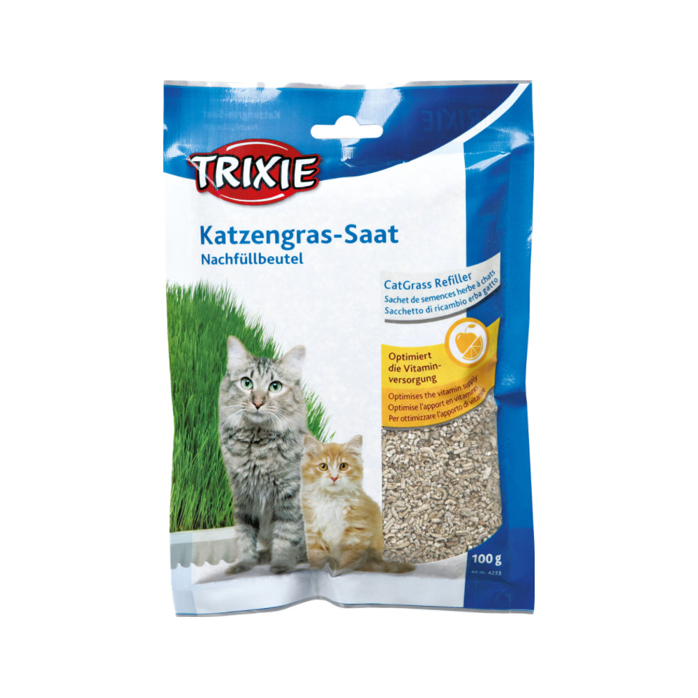 Trixie Trawa Dla Kota z Pojemnikiem 100 g