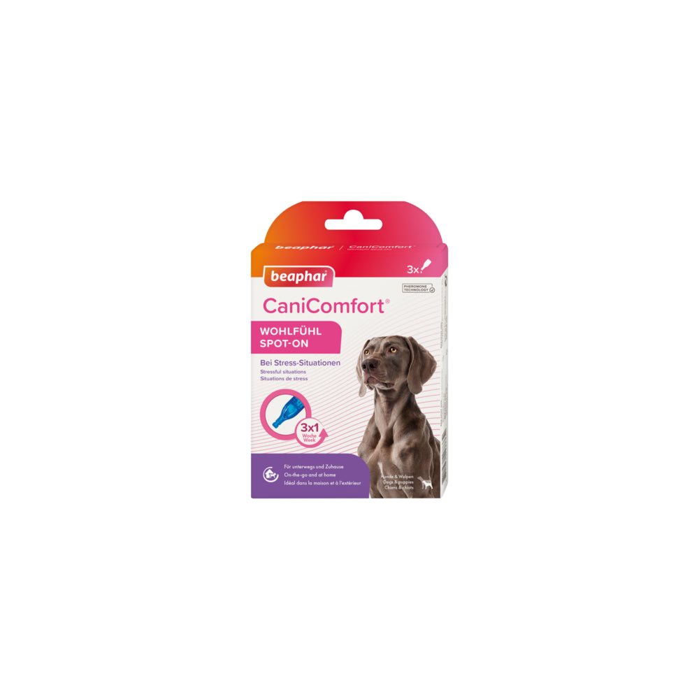 Beaphar CaniComfort Spot On Krople z Feromonami Dla Psów 3 x 1 ml