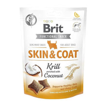 Brit Care Functional Snack Skin & Coat Sierść Krill Kryl Kokos Przysmak Dla Psa 150 g