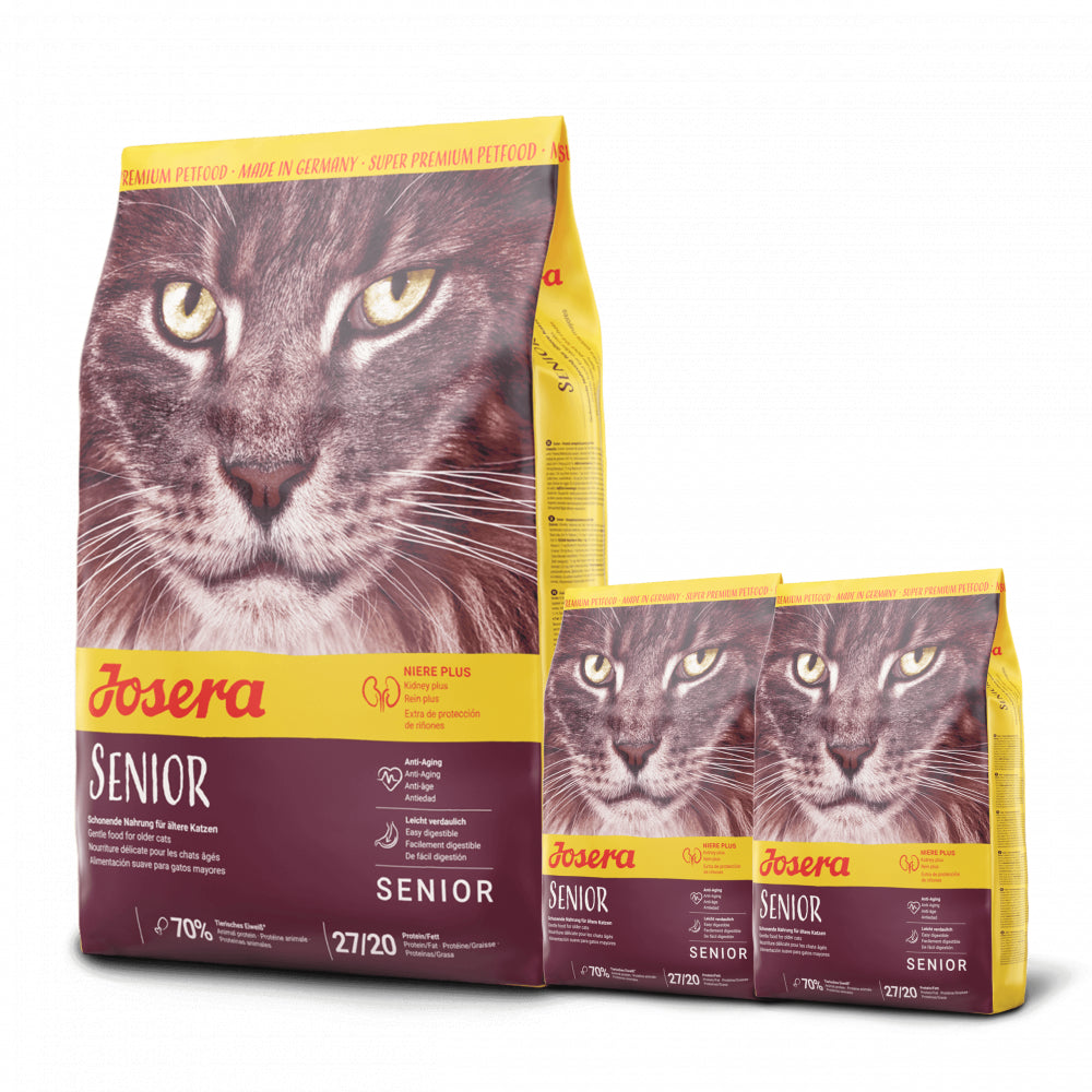 Pakiet Josera Senior Sucha Karma Dla Kotów 10 kg + 2 x 400 g GRATIS!