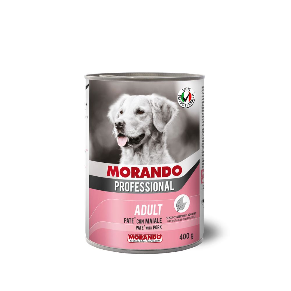 Morando Pro Mokra Karma Dla Psa Pasztet Z Wieprzowiną 400 g