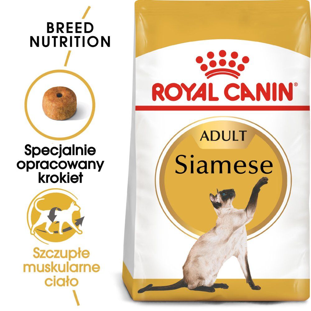 ROYAL CANIN Siamese Adult karma sucha dla kotów dorosłych rasy syjamskiej 400 g