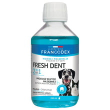 Francodex Fresh Dent Płyn Do Higieny Jamy Ustnej Dla Psów i Kotów 250 ml